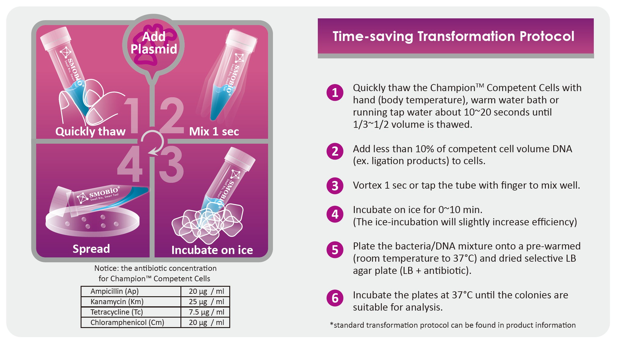 [CC0204] Champion™ 109 High, 24 tubes (Region Limited)