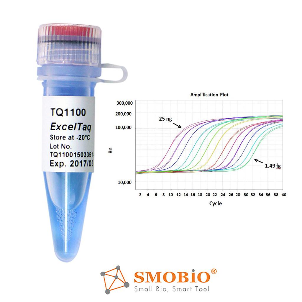 [TQ1100] [TQ1100] ExcelTaq™ 2X Q-PCR Master Mix (SYBR, no ROX), 200 RXN