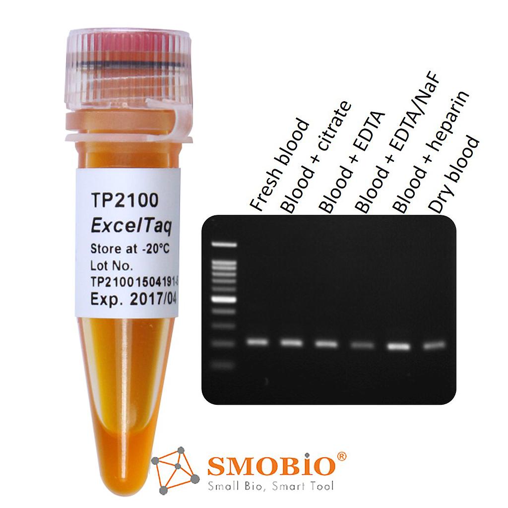 [TP2100] [TP2100] ExcelTaq™ 5X Blood Direct PCR Master Mix Kit, 200 RXN