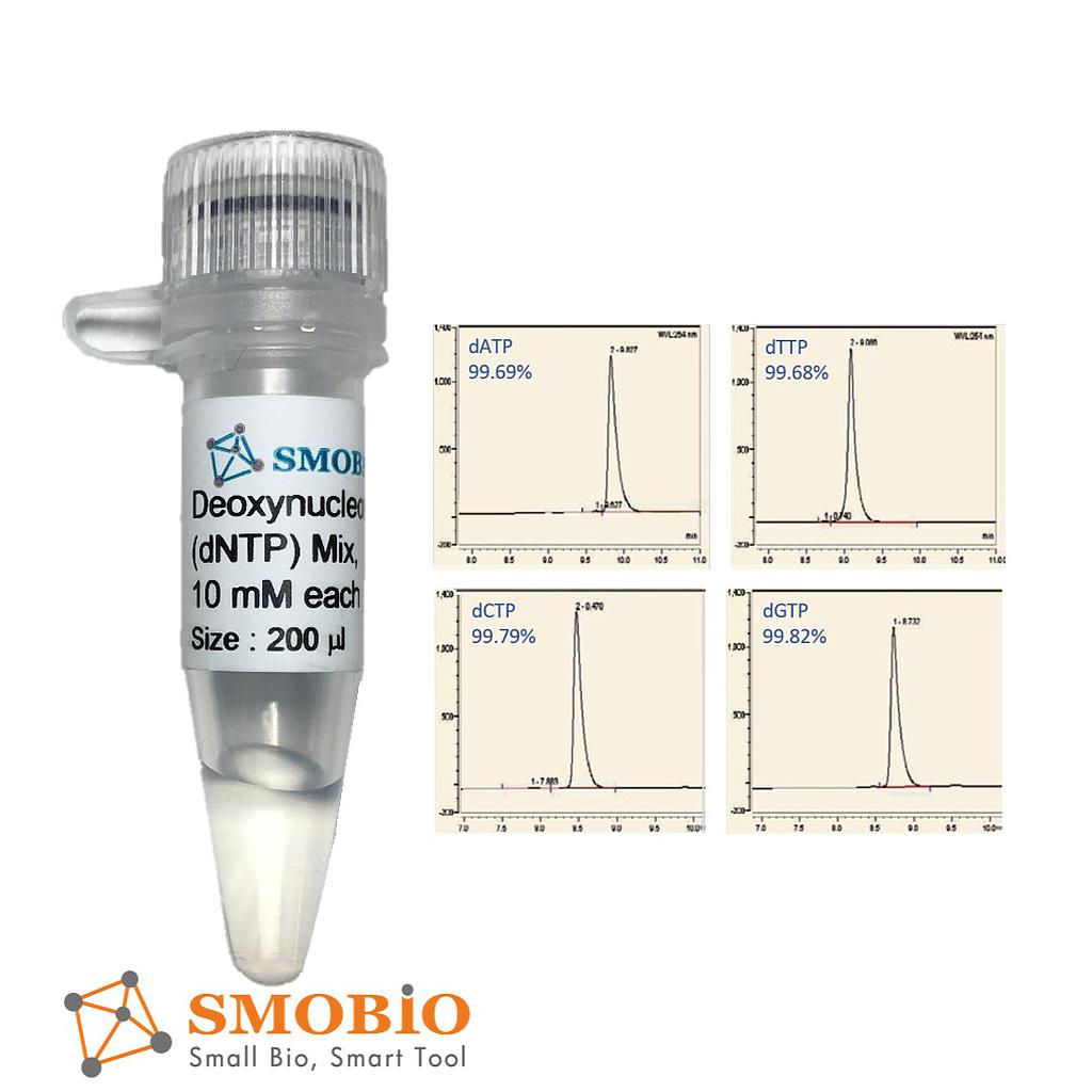 [CD1010] [CD1010] SMOChem™ Deoxynucleotide (dNTP) Mix, 10 mM each (40 mM total), 200 µl